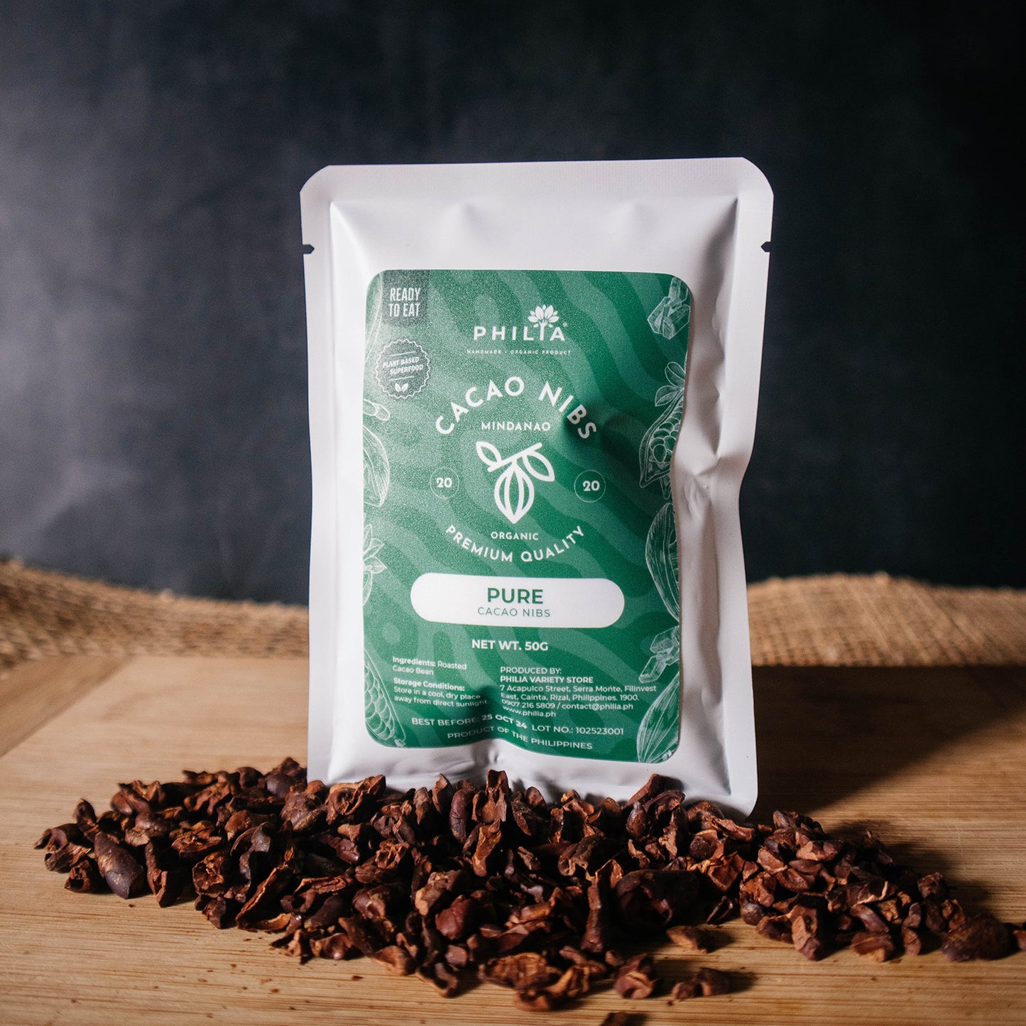 Mindanao - Pure Cacao Nibs