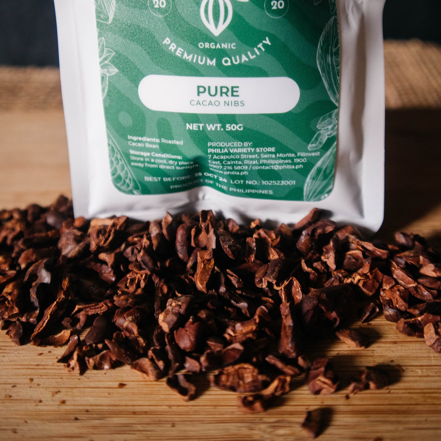 Mindanao - Pure Cacao Nibs