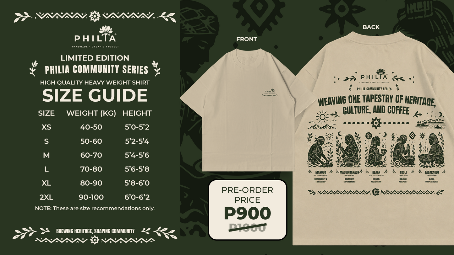 PRE-ORDER - PHILIA Community Series T-Shirt (Limited Edition)