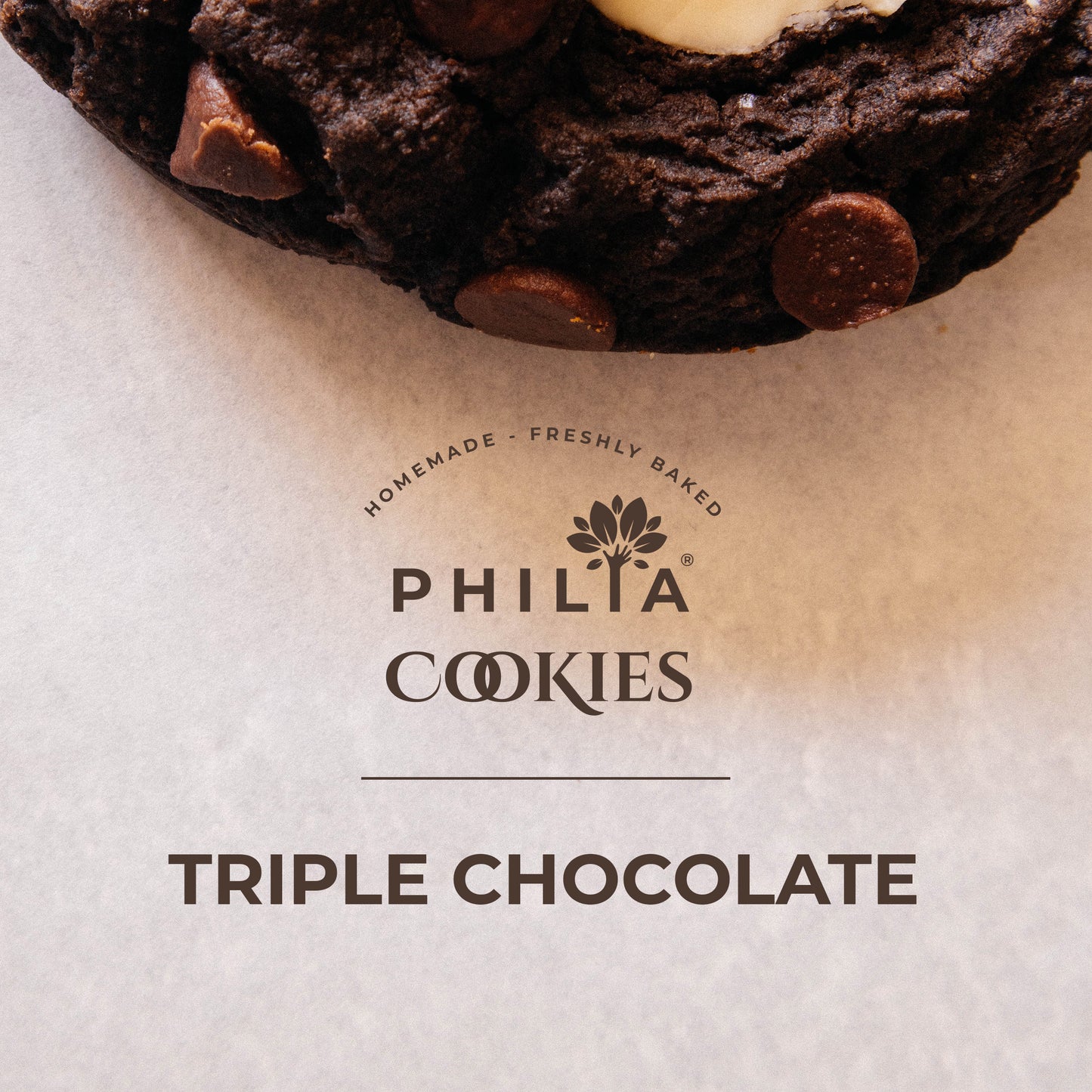 Triple Chocolate Cookies