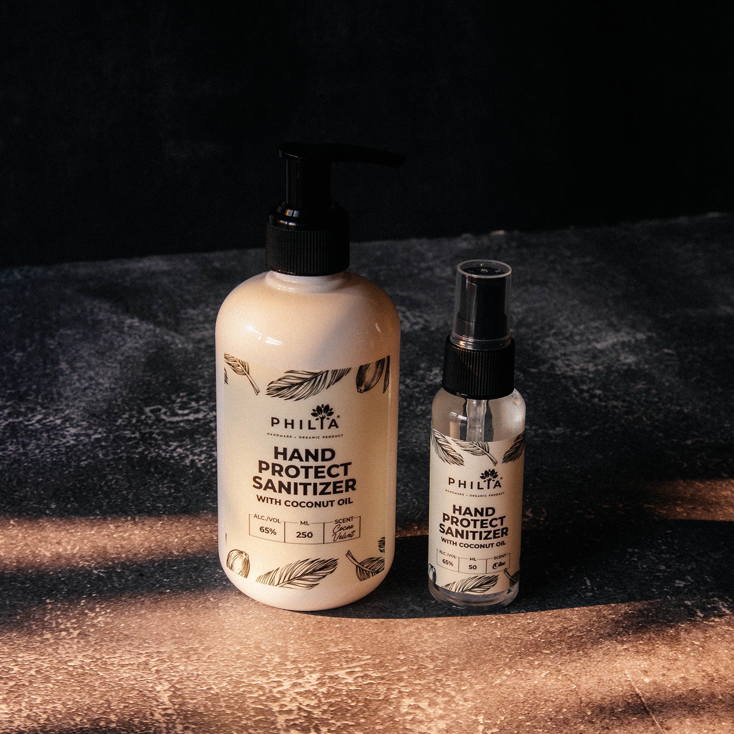 Hand Protect Sanitizer with Coconut Oil