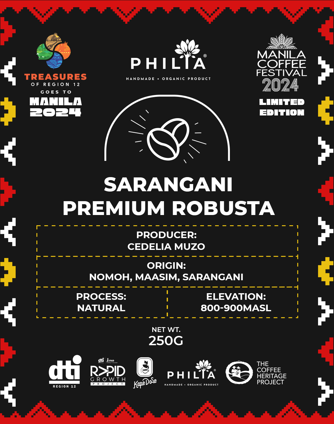 Limited Edition - Manila Coffee Festival 2024 - Coffees of Region 12