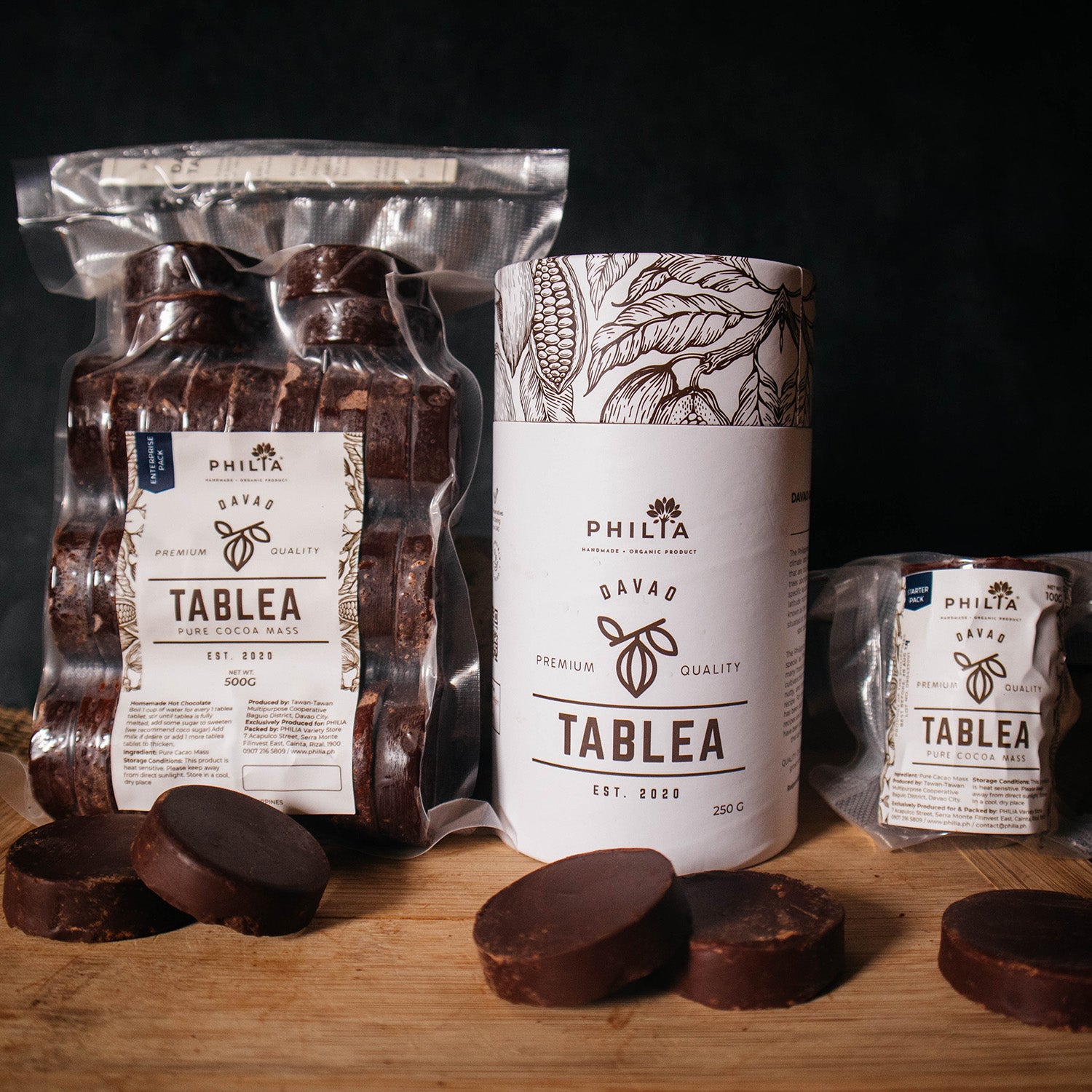 Tablea Premium Davao - Pure Fine Tablea – PHILIA