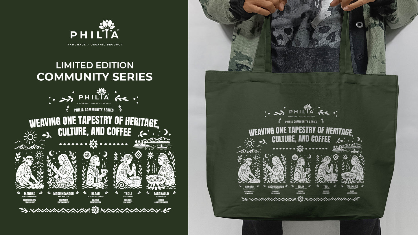 PRE-ORDER - PHILIA Community Series Totebag (Limited Edition)