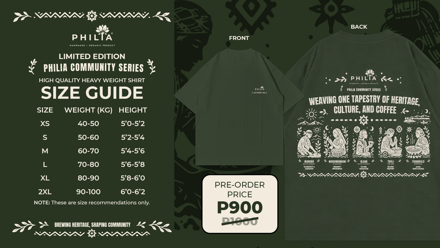 PRE-ORDER - PHILIA Community Series T-Shirt (Limited Edition)