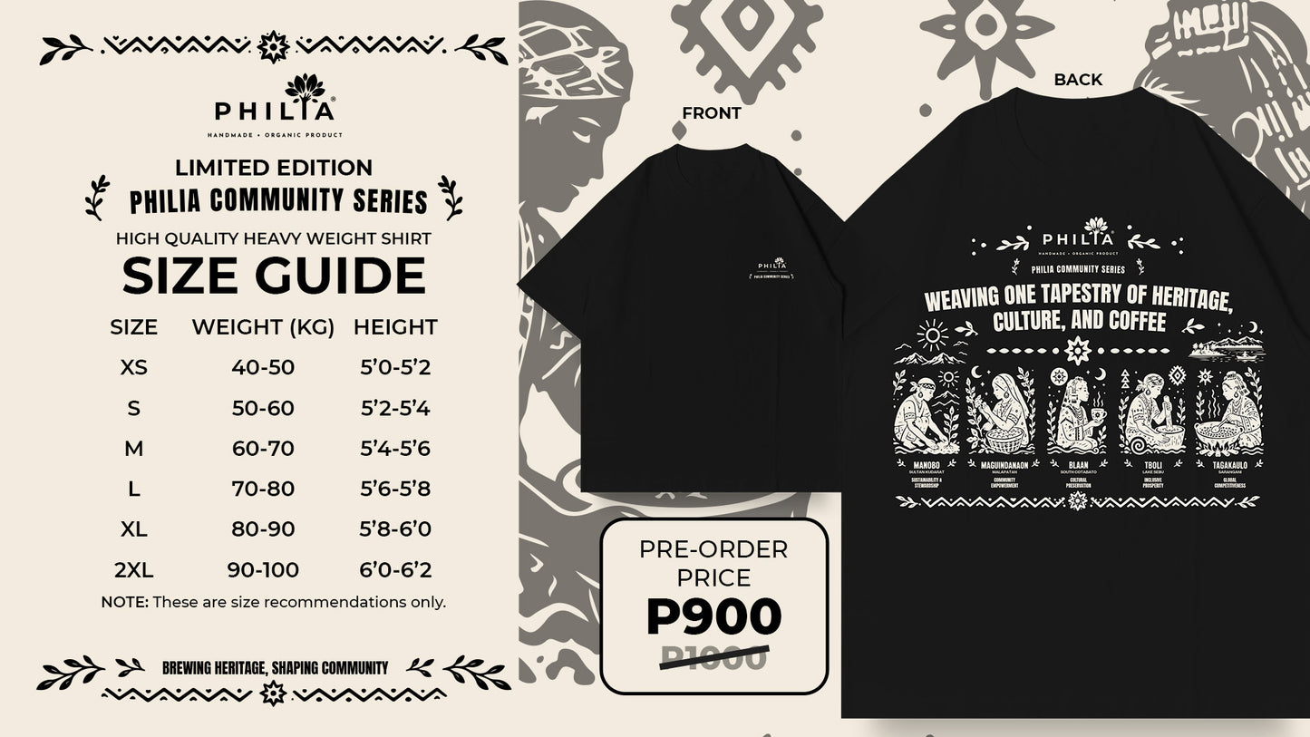 PRE-ORDER - PHILIA Community Series T-Shirt (Limited Edition)